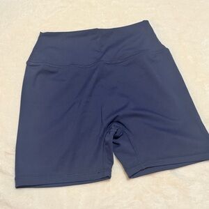 NAVY GYM SHORTS
